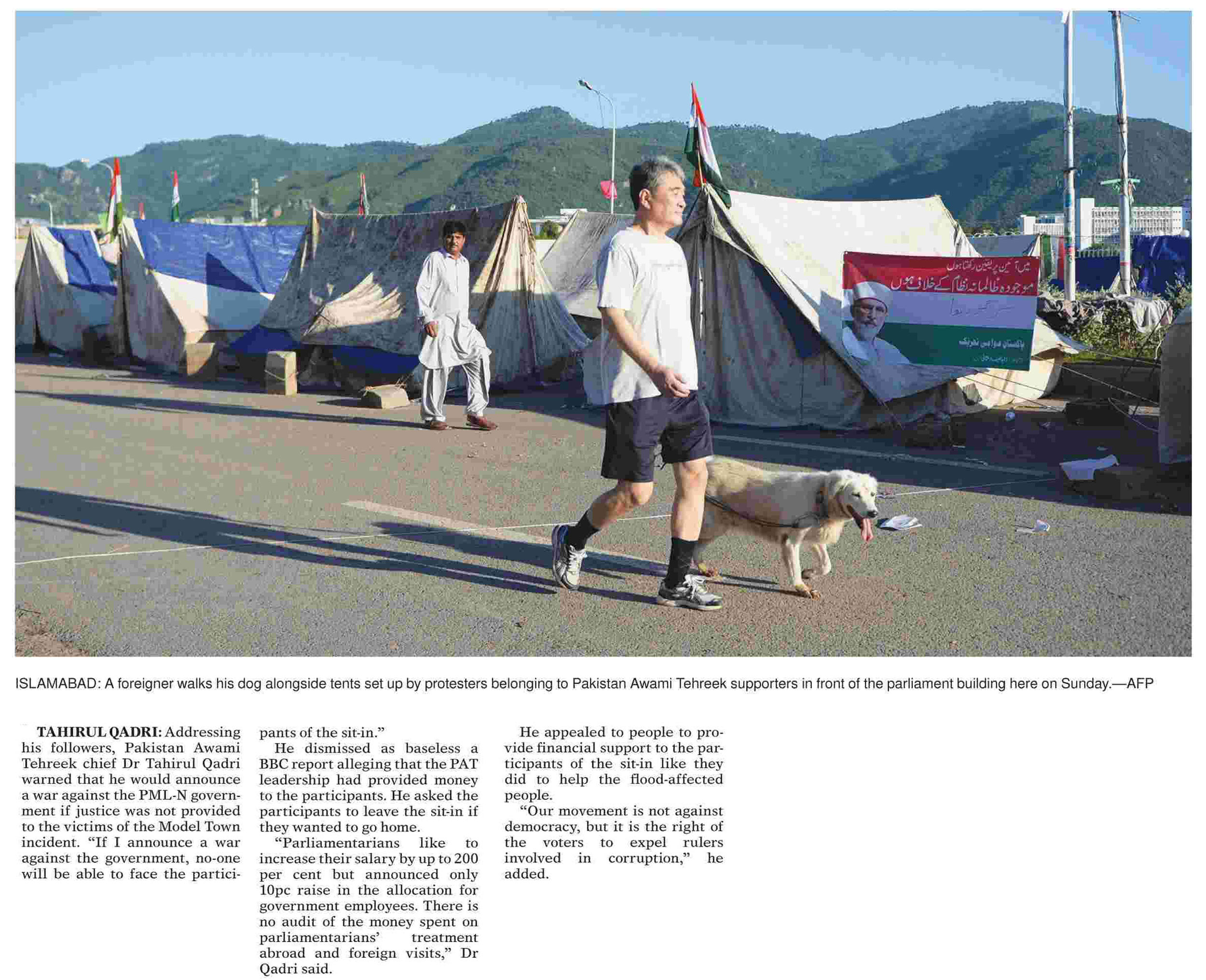 Minhaj-ul-Quran  Print Media Coverage Daily-Dawn